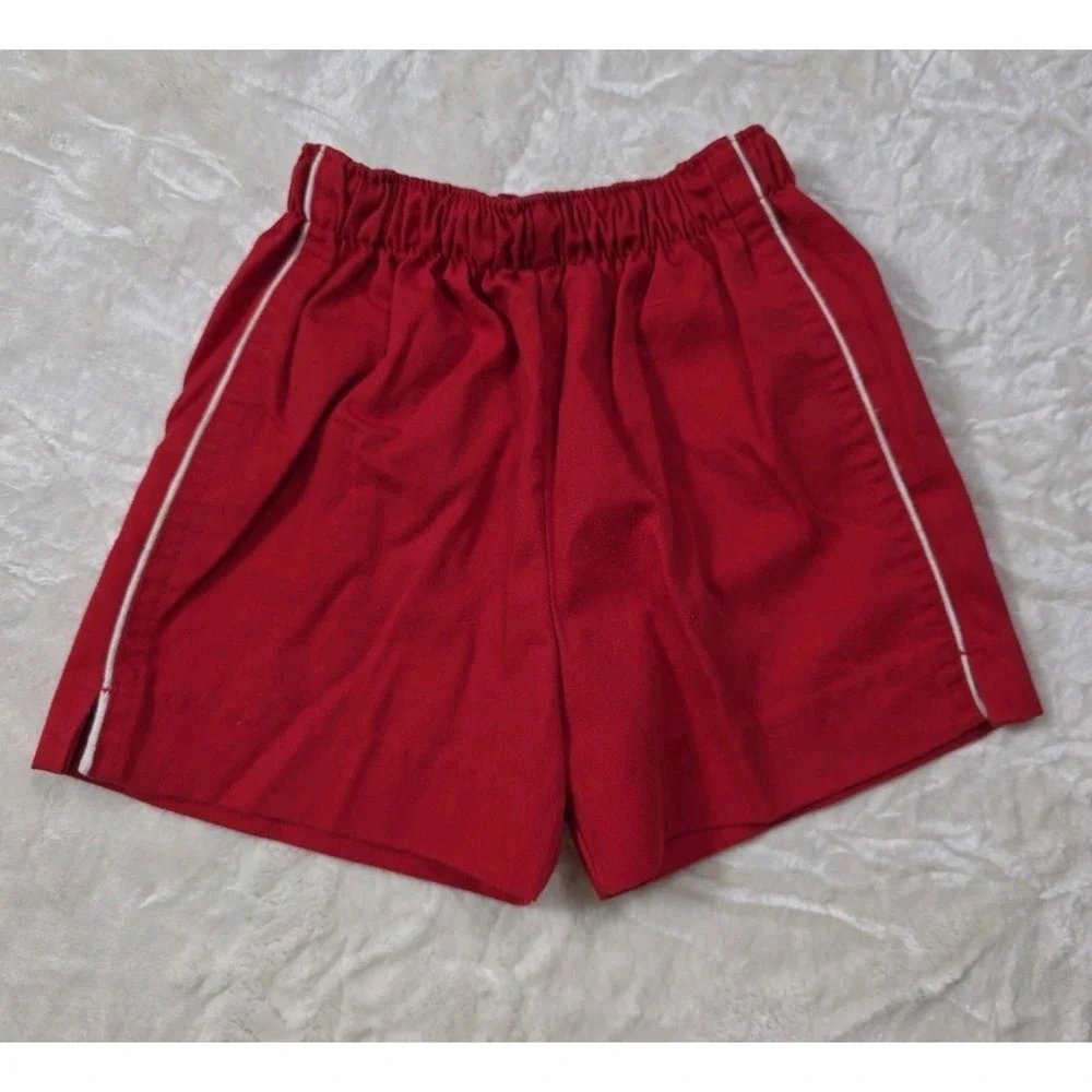 Vintage 70s 80s Boys 2Pc Outfit Grants Shirt Health-Tex Shorts 4T